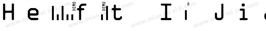 Hellofont ID JianSong字体转换